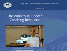 Tablet Screenshot of coachingadvancedplayers.com